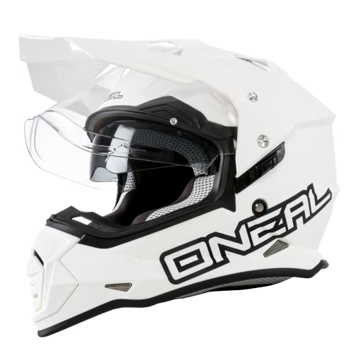 O'Neal 0817-514 Unisex-Adult Full-face Style Sierra II Helmet Flat White L...