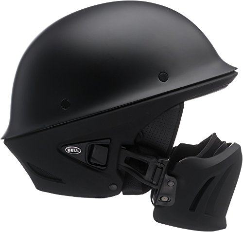 Bell Rogue Half Size Motorcycle Helmet (Solid Matte Black, Large)