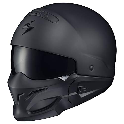 ScorpionEXO Covert Open Face Half Shell 3/4 Mode Motorcycle Helmet Dot...